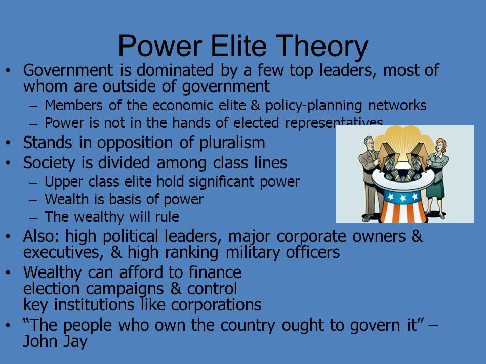 elite theory political science