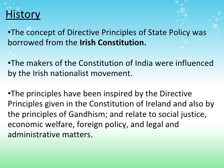 DIRECTIVE PRINCIPLES OF STATE POLICY DPSP TriumphIAS