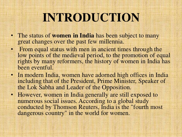 The Role and Position of Women Ancient Society to Modern Society ...