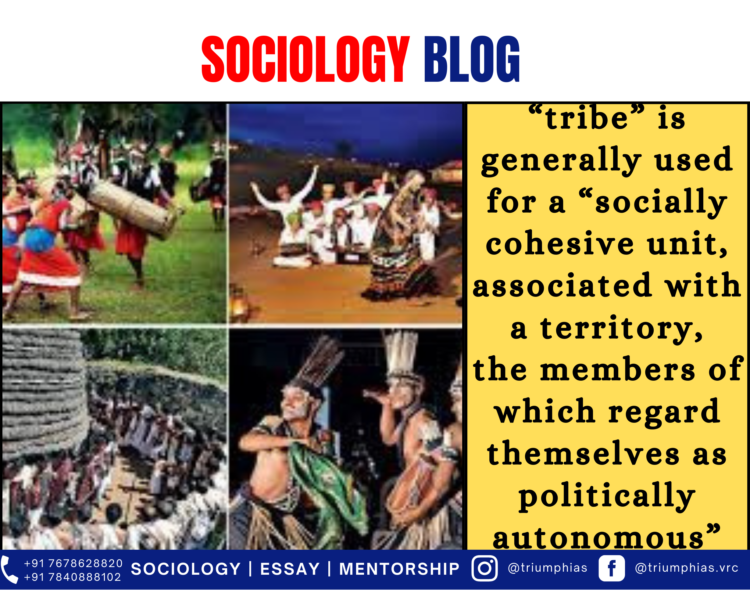 Tribes Developmental Process understanding the trajectories of Indian Tribal | #1 Best Sociology ...