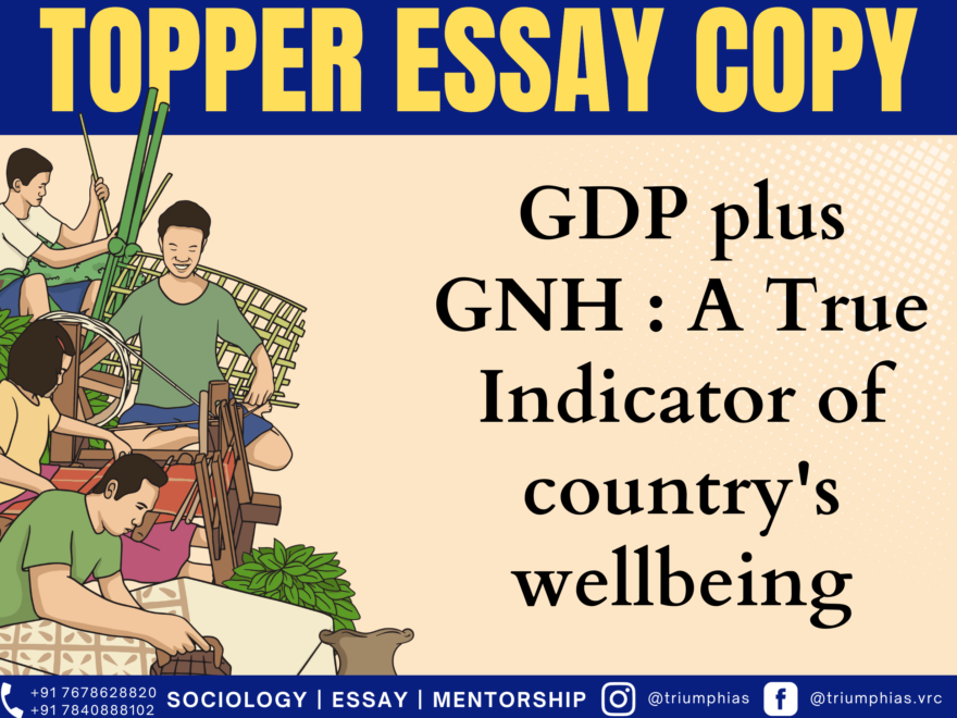 GDP plus GNH