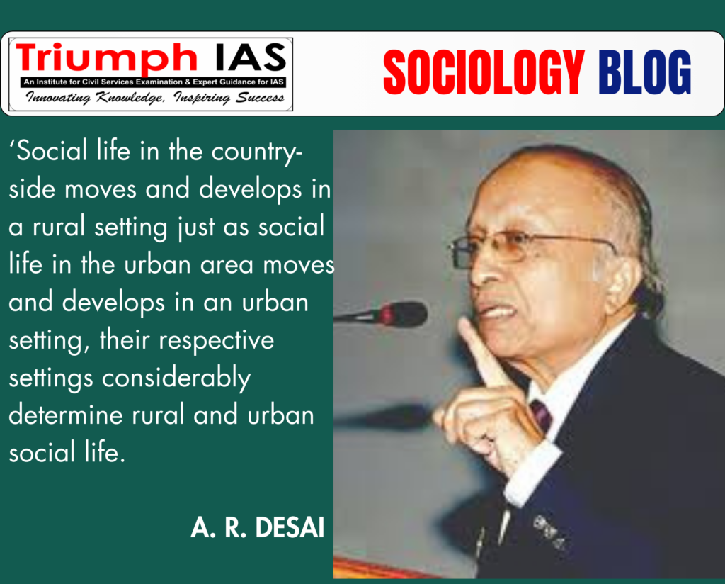 Discuss The Phenomenon Of Rural urban Continuum With Suitable Examples