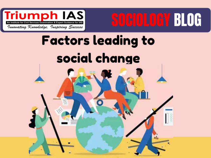 Factors leading to social change