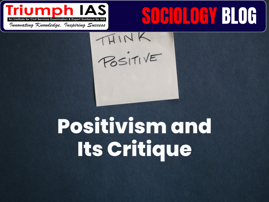 Positivism and Its Critique