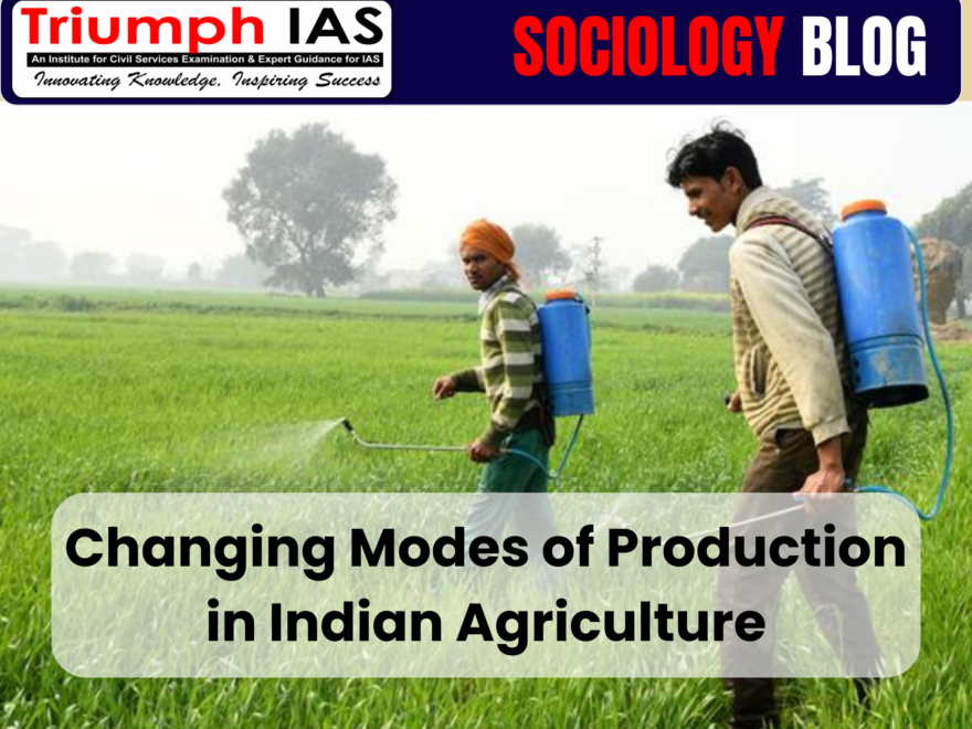 Production in Indian Agriculture