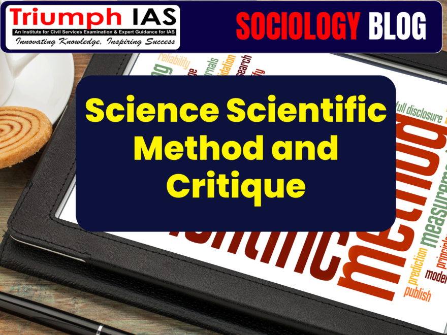 Science Scientific Method and Critique