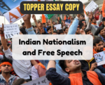 Indian Nationalism and Free Speech.