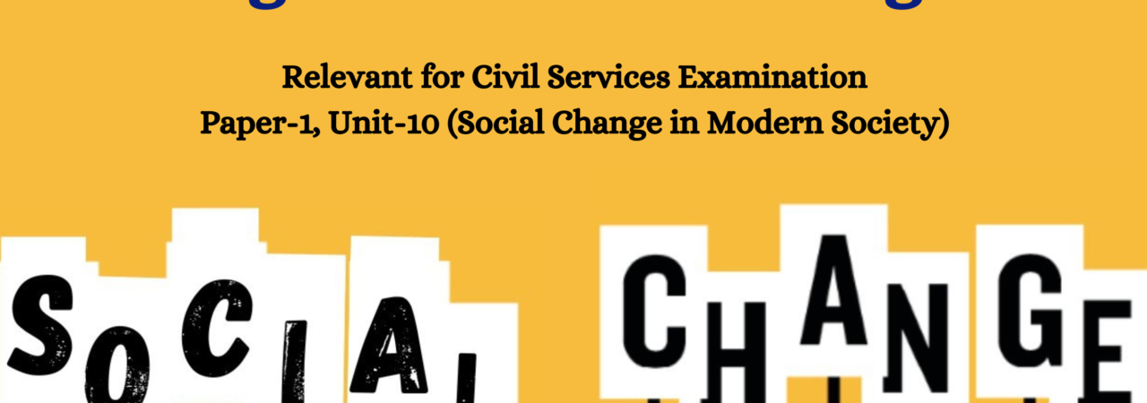 Agents of Social Change