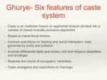 Perspectives on the Study of Caste Systems: GS Ghurye