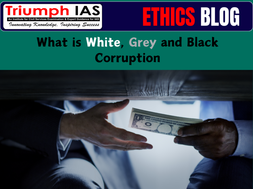 What is White, Grey and Black Corruption