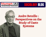 Andre Beteille : Perspectives on the Study of Caste Systems