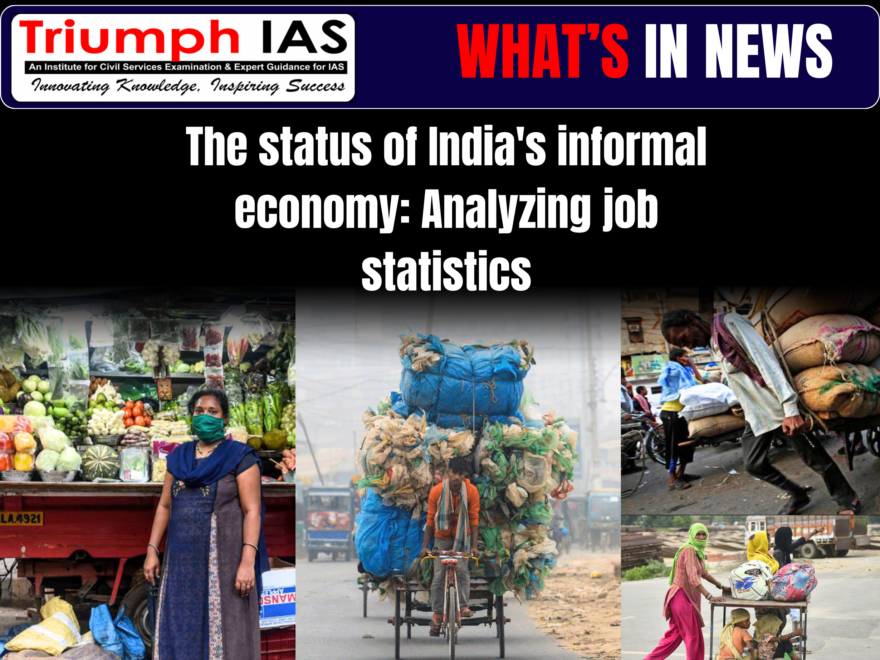 The status of India's informal economy: analyzing job statistics