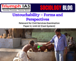 Untouchability – Forms and Perspectives