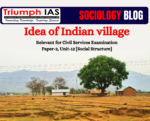 Idea of Indian village