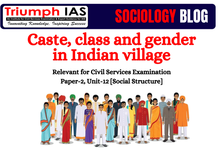 Caste, class and gender in Indian village