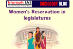 Women's Reservation in legislatures