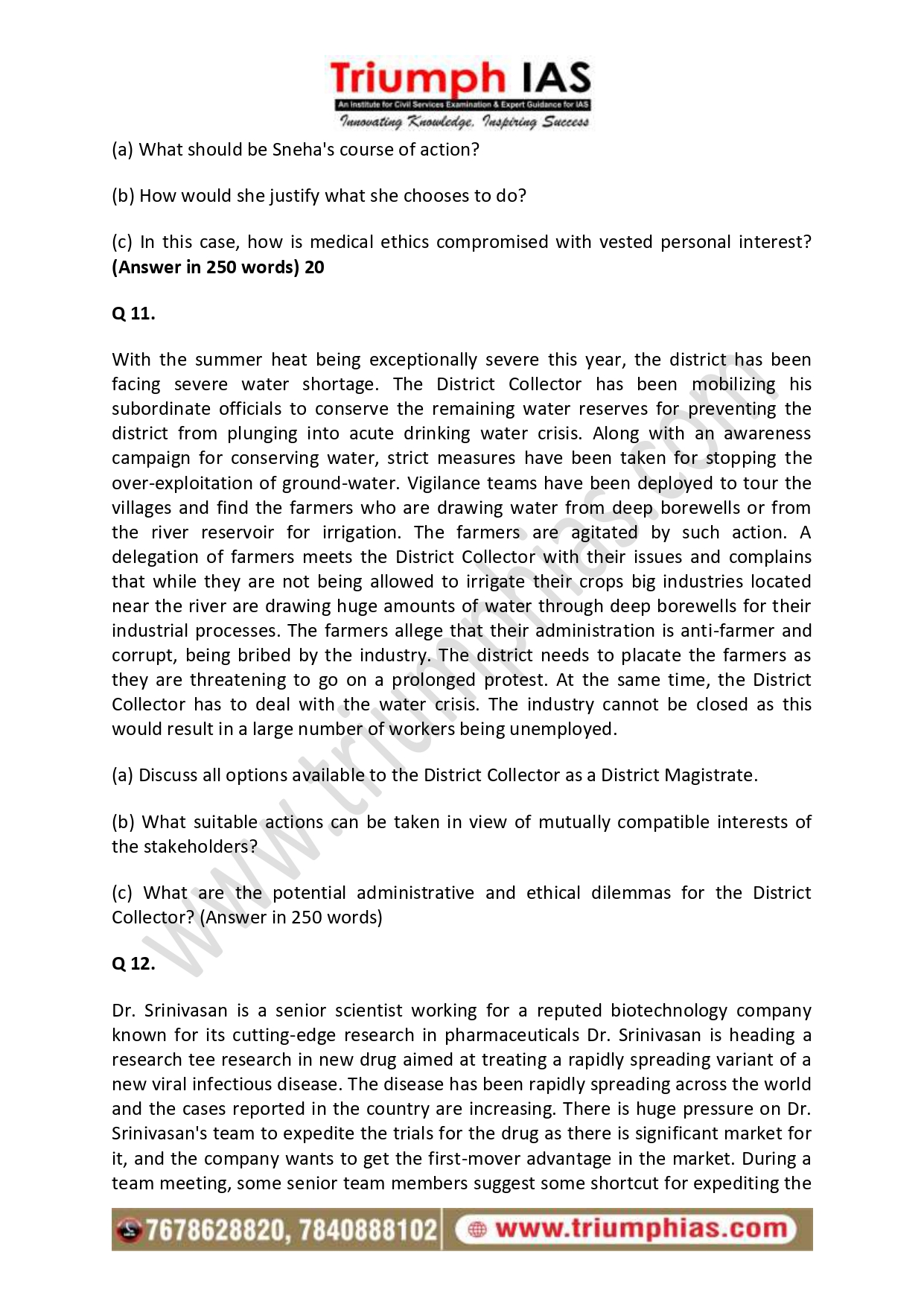 Download General Studies Paper 4 2024 UPSC Mains GS 4 Question Paper ...