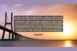 Love and the Moral Precepts