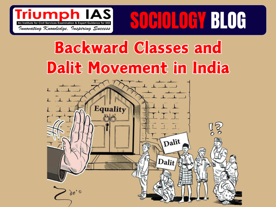 Backward Classes and Dalit Movement in India