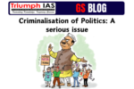 Criminalisation of Politics: A serious issue