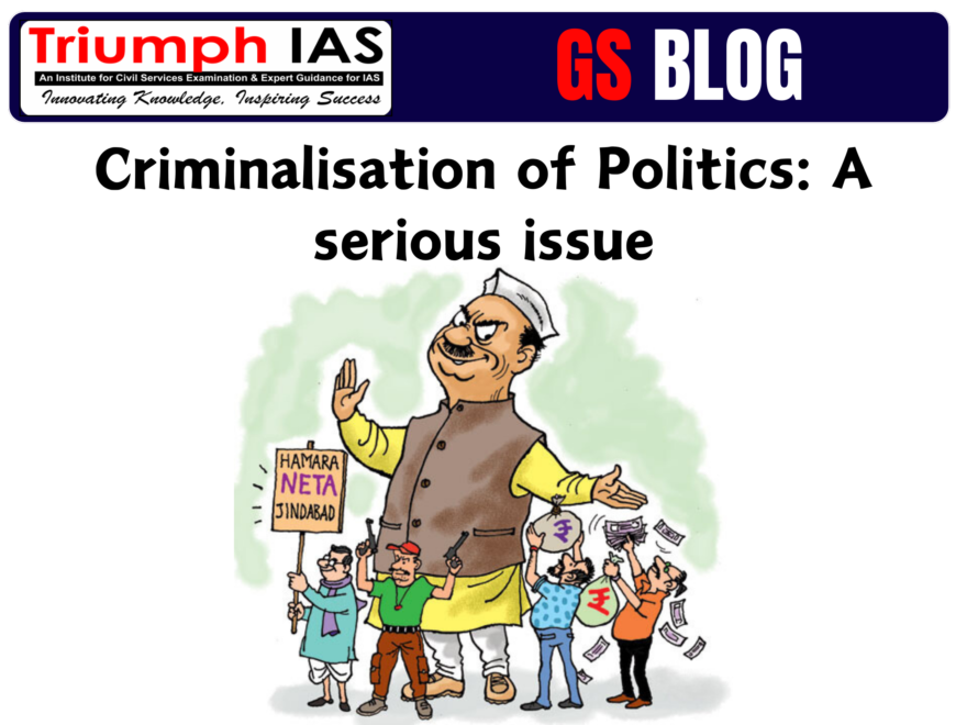 Criminalisation of Politics: A serious issue