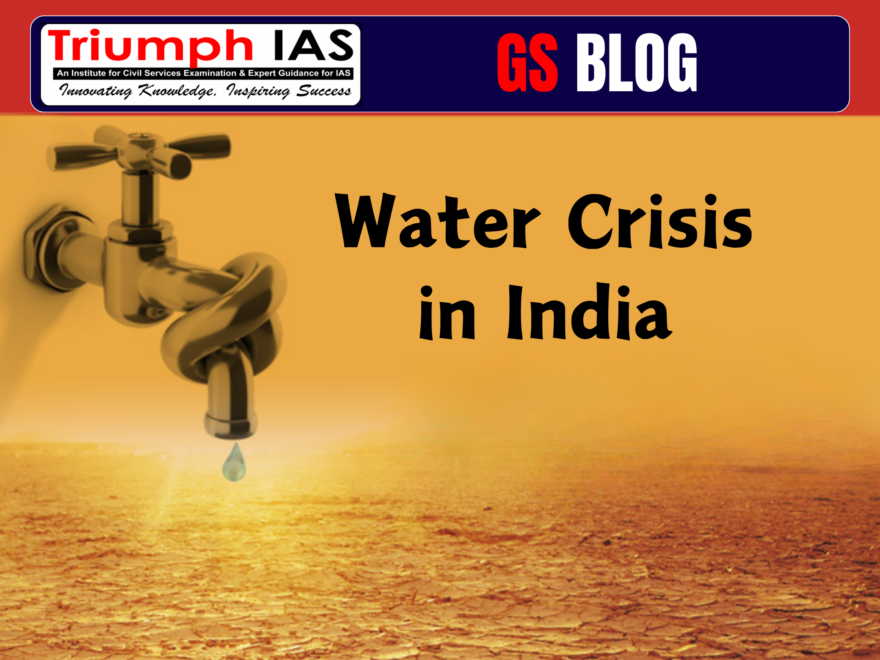 Water Crisis in India