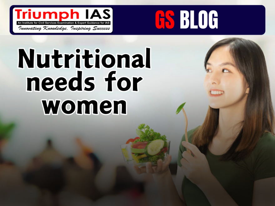 Nutritional needs for women