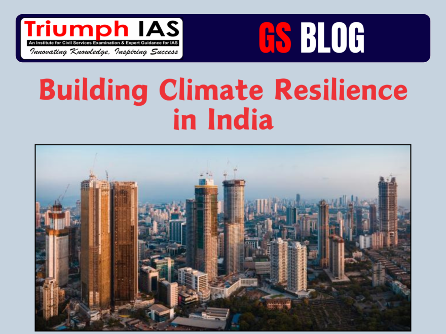 Building Climate Resilience in India