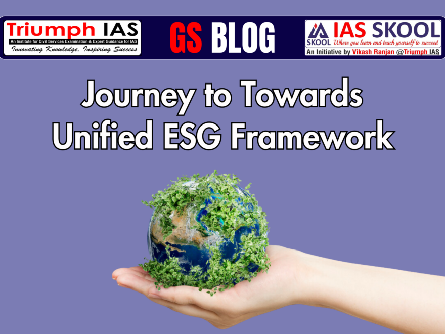 Journey to towards unified ESG Framework