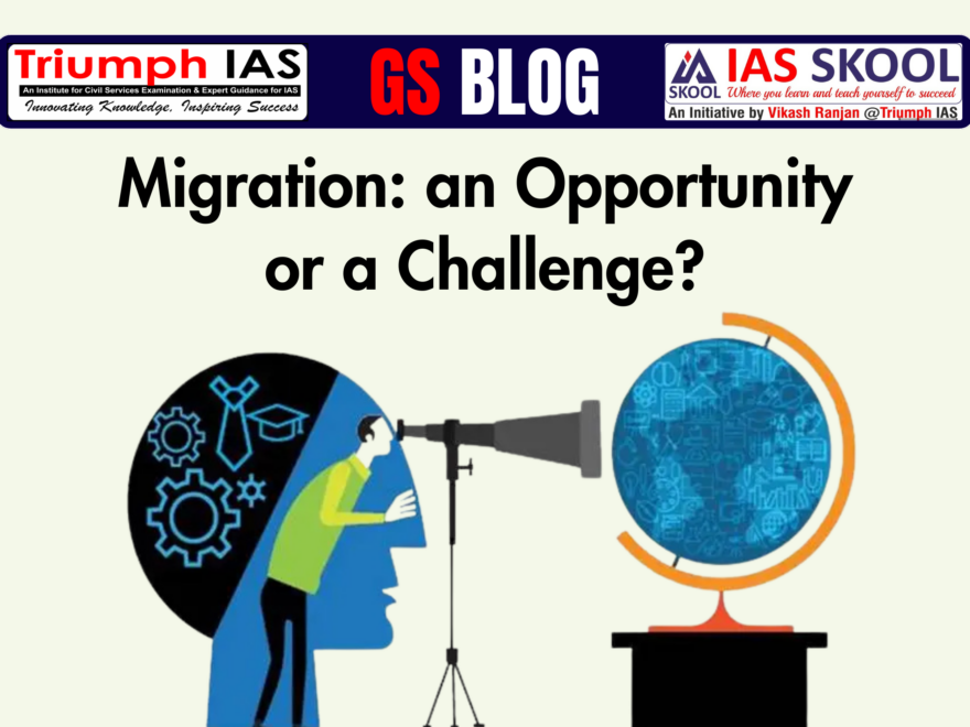 Migration: an Opportunity or a Challenge?