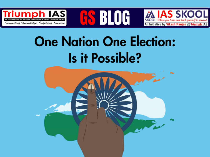 One Nation One Election: Is it Possible?