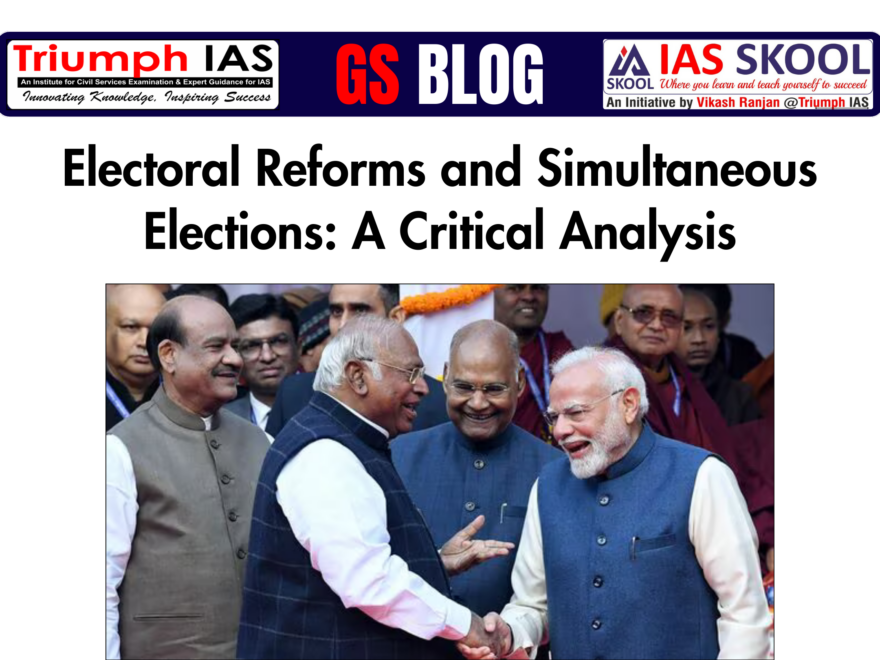 Electoral Reforms and Simultaneous Elections: A Critical Analysis