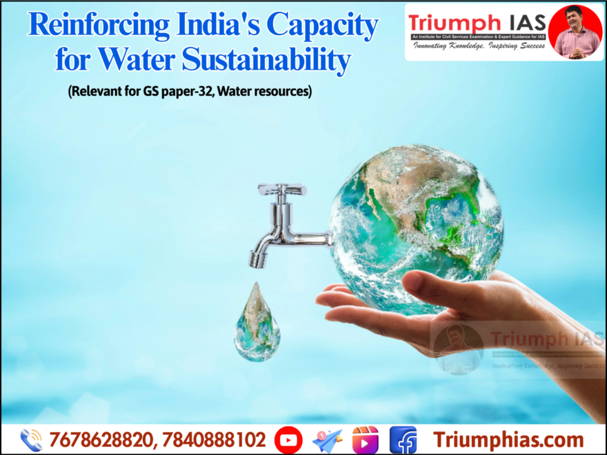 Reinforcing India's Capacity for Water Sustainability