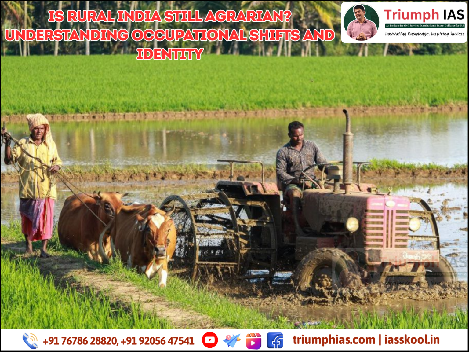 Is Rural India Still Agrarian? Understanding Occupational Shifts and ...