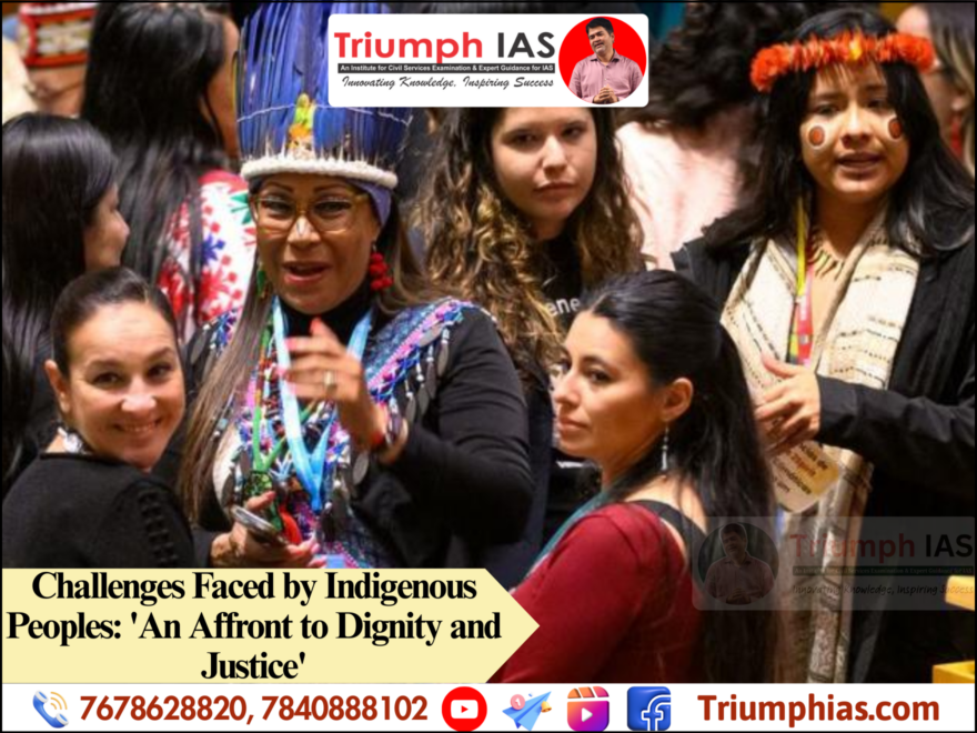 Challenges Faced by Indigenous Peoples: ‘An Affront to Dignity and Justice’