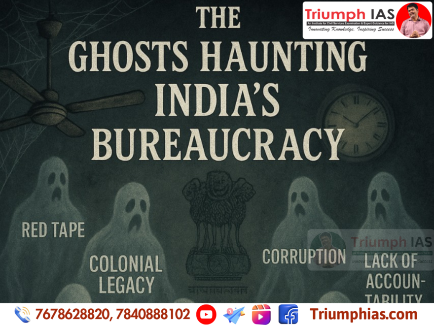 The Ghosts Haunting Indian Bureaucracy