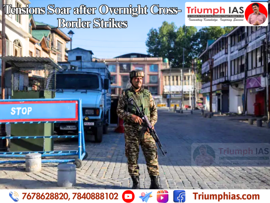 Tensions Soar after Overnight Cross-Border Strikes