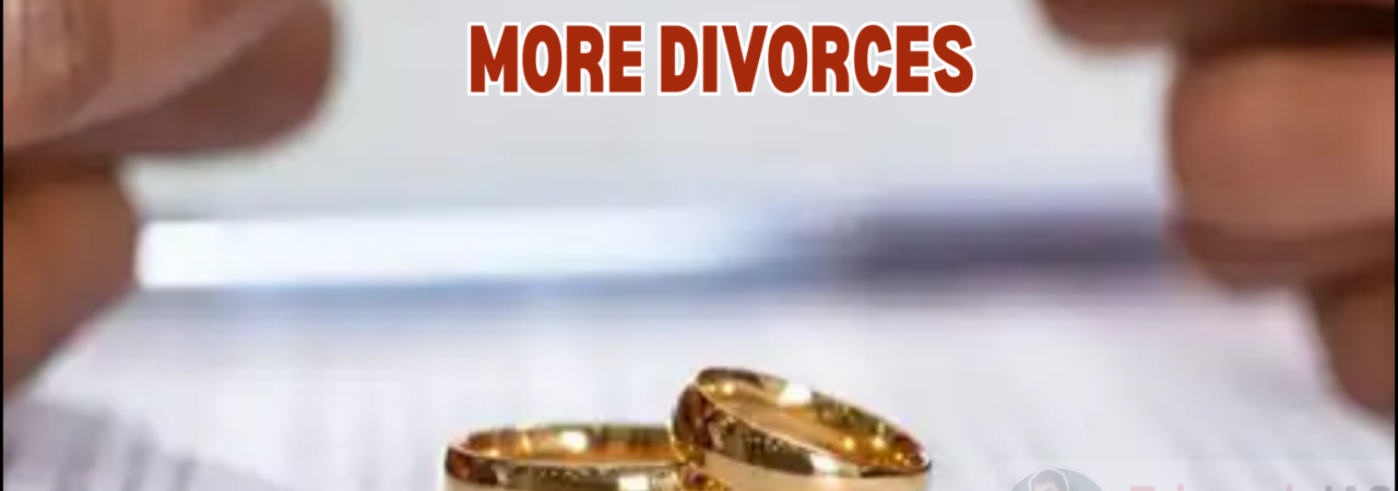 Fewer Marriages, More Divorces