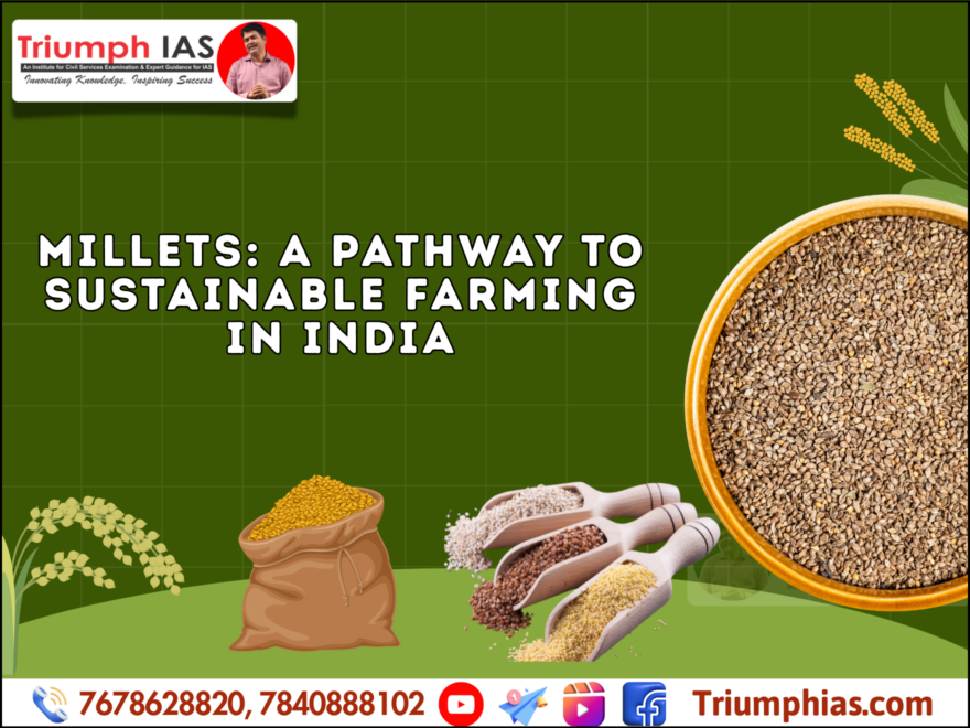 Millets: A Pathway to Sustainable Farming in India