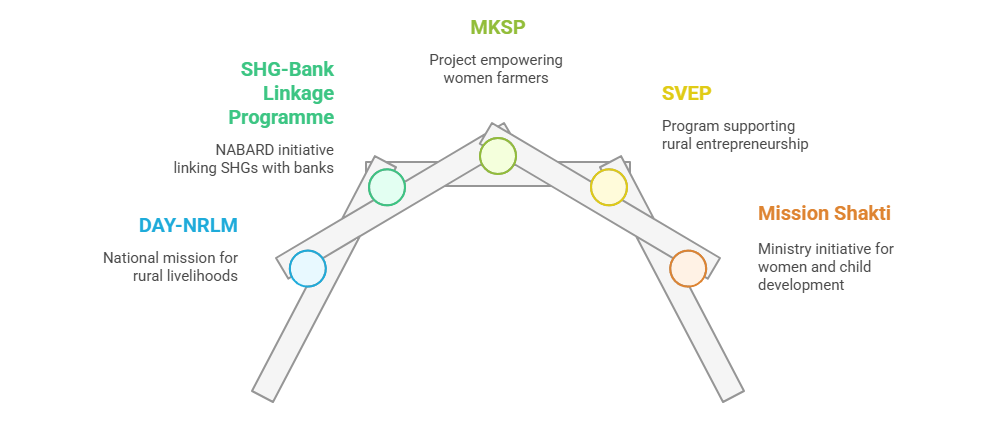 Government Schemes Supporting SHGs