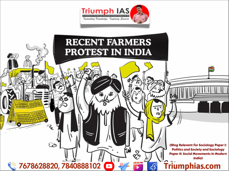 Recent Farmers Protest in India | Sociology Optional Coaching | Vikash ...