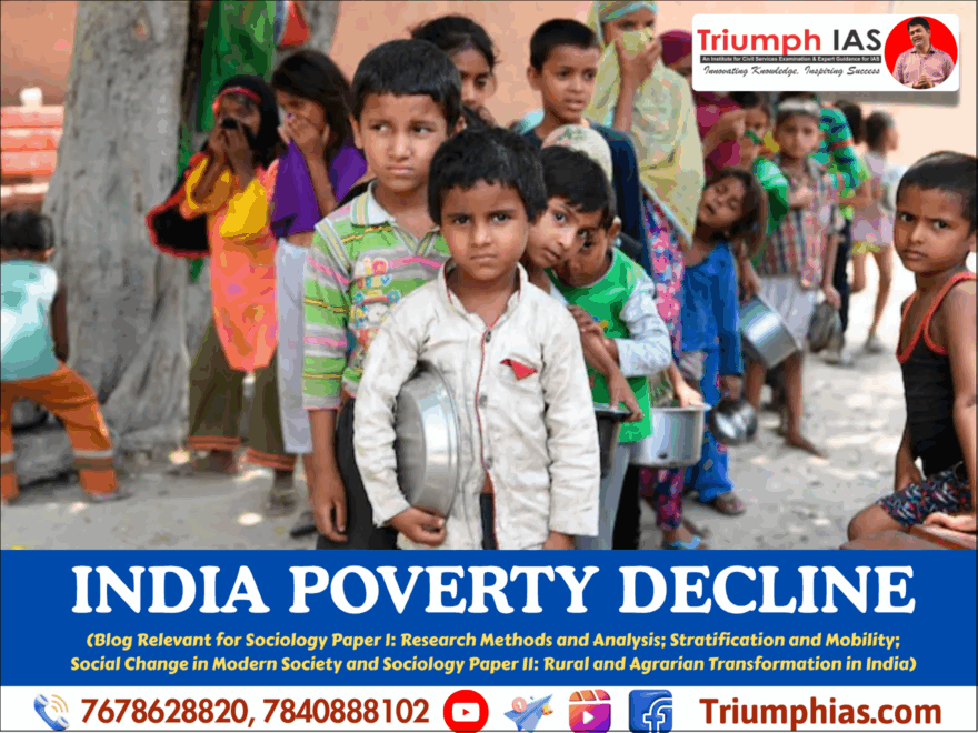 India Poverty Decline
