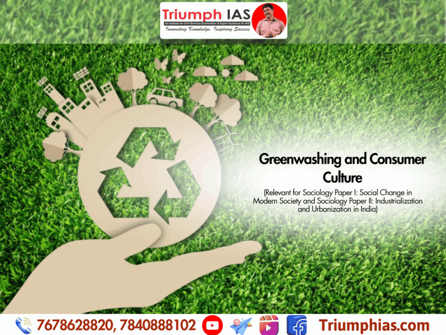 Greenwashing and Consumer Culture