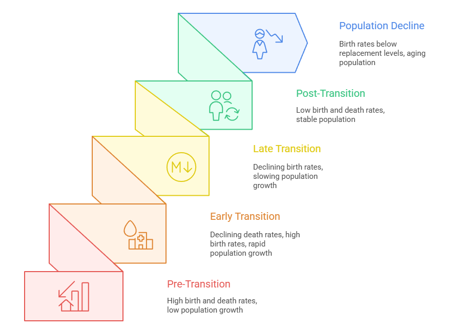 Understanding the Demographic Transition Model (DTM)