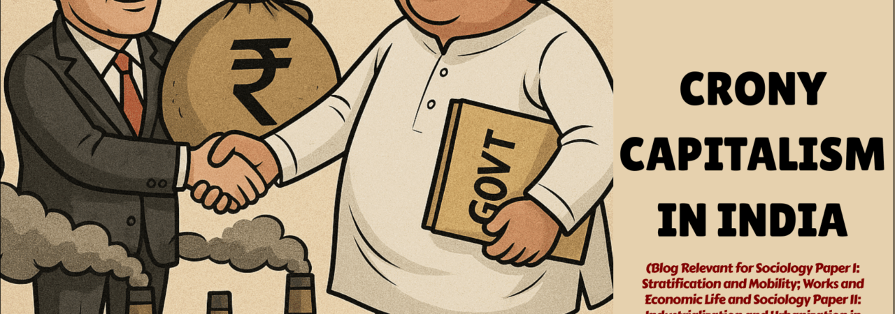 Crony Capitalism in India