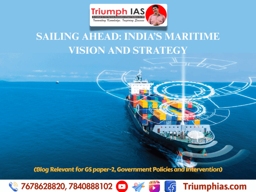 Sailing Ahead: India Maritime Vision and Strategy
