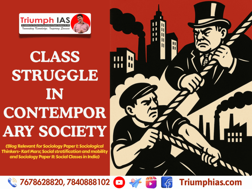 Class Struggle in Contemporary Society