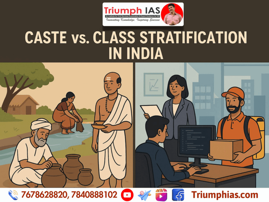 Caste vs. Class Stratification in India