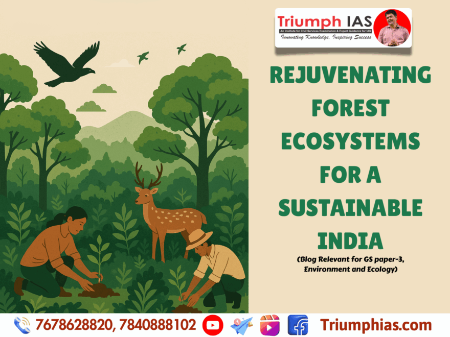 Rejuvenating Forest Ecosystems for a Sustainable India