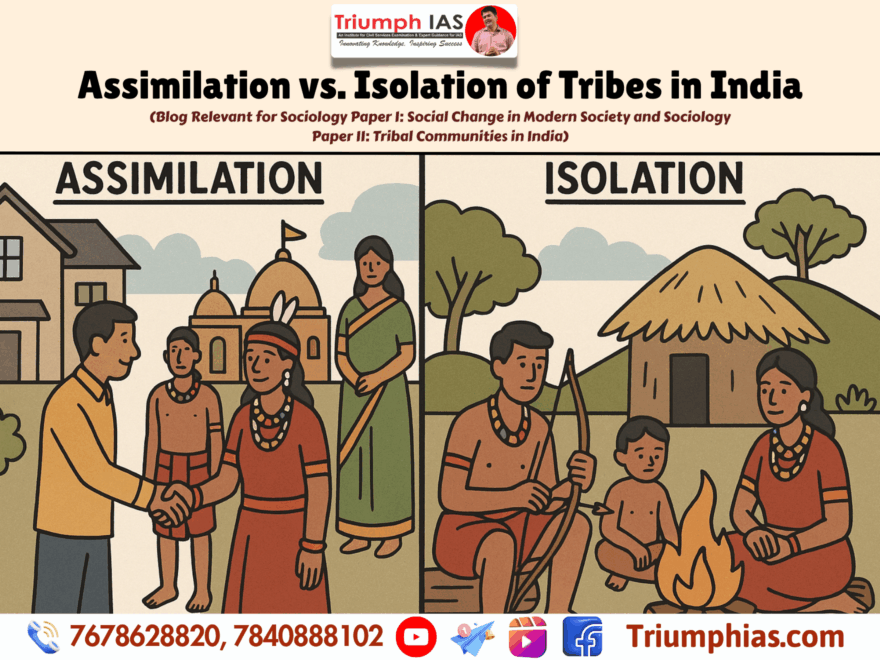 Assimilation vs. Isolation of Tribes in India